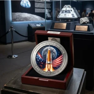 NASA Artemis II 2026 America’s Return to the Moon Commemorative Coin (no box)