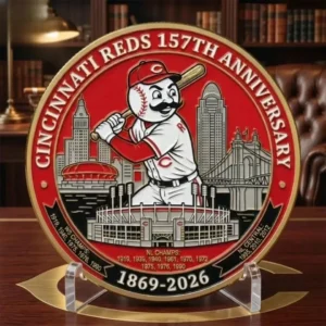 Reds 157Th Anniversary Commemorative Coin 2026