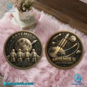 Artemis II Return To The Moon April 2026 Crewed Lunar Flyby Coin