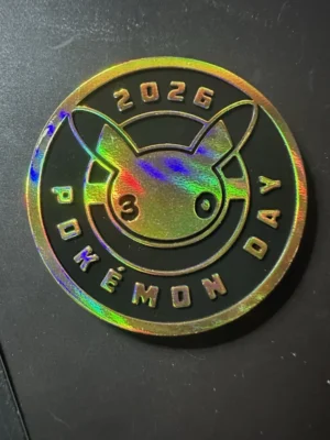 Pika Coin 2026 Pokemon Day Collection 30th Anniversary Pokemon TCG Unplayed