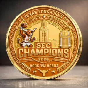 Longhorns Women's Basketball SEC Champions 2026 Commemorative Coin