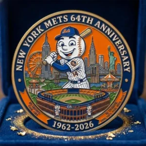 Mets 64Th Anniversary Commemorative Coin 2026
