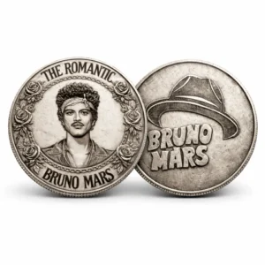 Bruno Mars The Romantic Tour 2026 Coins