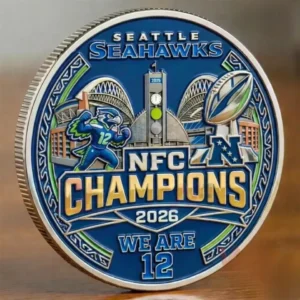Seahawks 2026 Championship Commemorative Coin