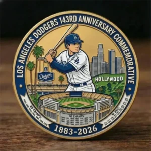 Los Angeles 143Rd Anniversary Coin 1883-2026