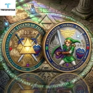 Legend Of Zelda 40Th Anniversary Coin 2026