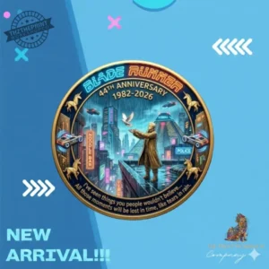 Runner 1982-2026 44Th Anniversary Coin