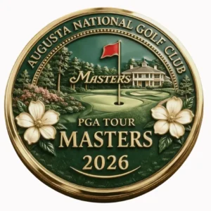 New 2026 Masters Golf Tournament - Augusta National Tour Coin