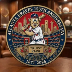 Braves 155Th Anniversary Commemorative Coin 2026