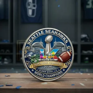Seahawk Super Bowl Champions 2026 Collectible Coin