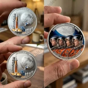 Artemis II Lunar Mission 2026 Commemorative Coin