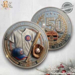 Chicago Cubs 1876-2026 150Th Anniversary Commemorative Coin