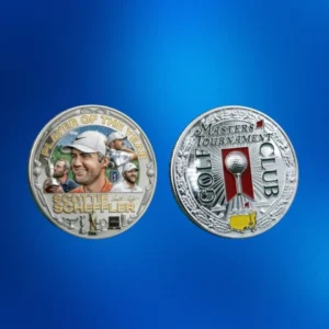 Scheffler 2026 Masters Coin