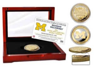 Michigan Wolverines 2026 NCAA Men's Basketball Champions Coin (No Box)