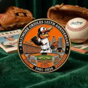 Orioles 125Th Anniversary Commemorative Coin 2026