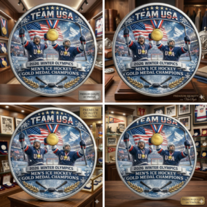 Team USA 2026 Olympics Ice Hockey Gold Medal Coin