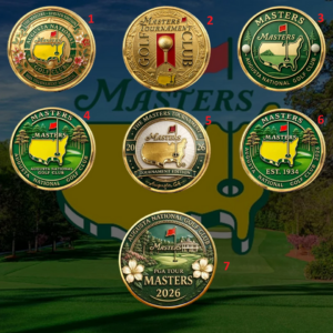 Masters Tournament 2026 Commemorative Coin