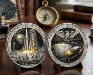 Artemis II 2026 Return To The Moon Silver Coin