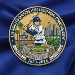 Dodgers 143Rd Anniversary Commemorative Coin 2026