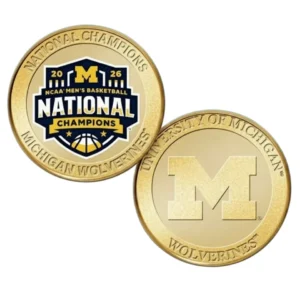 Michigan 2026 NCAA Men's Basketball National Champions Coin