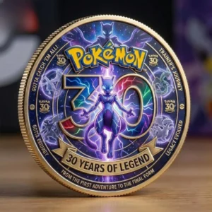 Pokemon Beyond All Evolution 30Th Anniversary Collector Coin 2026