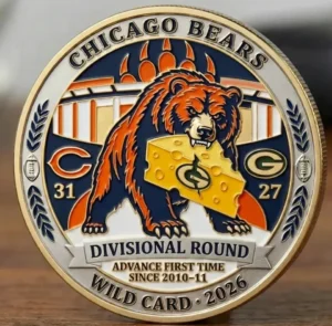 Bears 2026 Wild Card Coin