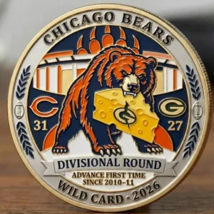 Bears 2026 Wild Card Coin