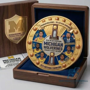 Michigan 2026 Men's Basketball University Champions Commemorative Challenge Coin