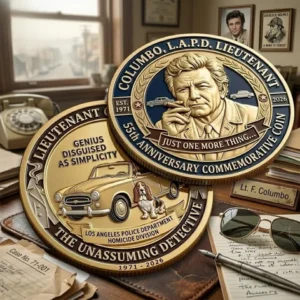 Columbo 55Th Anniversary Commemorative Coin 2026