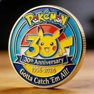 Pokemon 30Th Anniversary Commemorative Challenge Coin Series 2026
