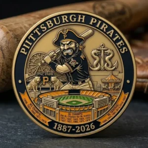 Pittsburgh 139Th Anniversary Commemorative Challenge Coin 2026