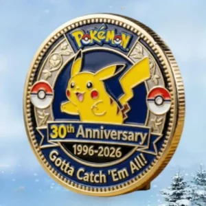 Pokemon 30Th Anniversary 1996-2026 Commemorative Coin
