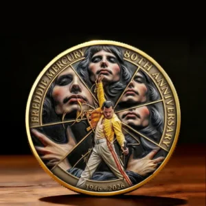 Freddie Mercury 80th Anniversary 2026 Commemorative Coin