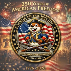Land Of The Free Since 1776 250 Years Of American Freedom 1776-2026 Coin