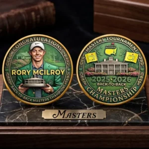 Masters Tournament x Rory McIlroy 2026 Champions Commemorative Coin