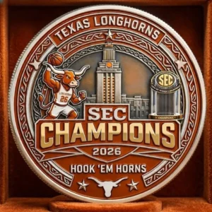 Longhorns 2026 Sec Champions Commemorative Coin