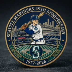 Seattle 49Th Anniversary Commemorative Challenge Coin 2026