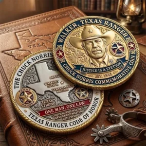 Walker Texas Ranger Chuck Norris Commemorative Coin 2026