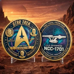 Star Treks 60Th Anniversary Ncc 1701 Enterprise Collectors Coin 2026