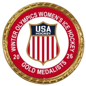 Tribute Coin 2026 Winter Olympics Women's Ice Hockey Gold Medalist Champions