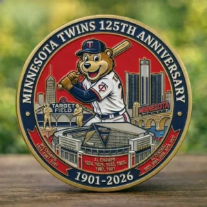 Twins 125Th Anniversary Commemorative Coin 2026