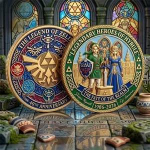The Legend Of Zelda 40Th Anniversary Commemorative Coin 2026