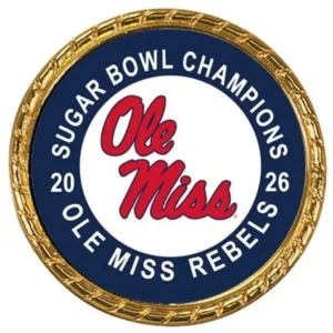 Tribute Coin Ole Miss Rebels 2026 Sugar Bowl Champions Mississippi