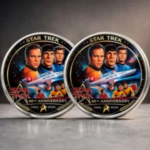 Startreks 60th Anniversary 2026 Commemorative Coin