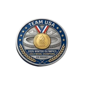 Team USA 2026 Gold Medal Champions Coin
