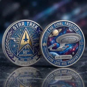 Startrek 60Th Anniversary Commemorative Coin 2026
