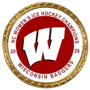 Tribute Coin Wisconsins Badge 2026 NC Women's Ice Hockey Champions