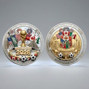 World Cup 2026 Challenge Coin FIFA World Cup 2026 Coin North America Legacy Challenge Coin