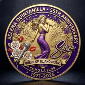 The 55th birthday of Selena Quintanilla in 2026 commemorates coin