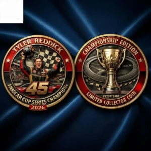 Tyler Redick NASCAR Cup Champions Commemorative Coin 2026